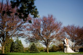 WatersEdge Wedding - formal photo of Allison & Michael