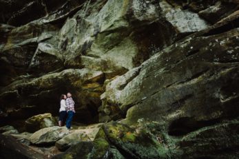 Hocking Hills Engagement Photos