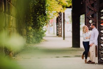Franklinton Engagement Photos - Marissa & Ben