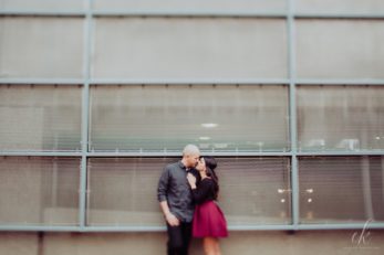 Arena District Engagement Photos - Erica Kay Photography
