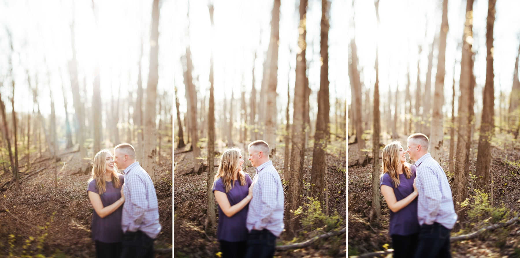 Blendon Woods Engagement Photos