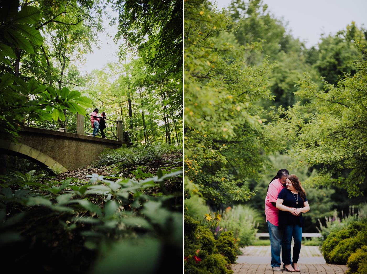 Engagement photos at Inniswoods
