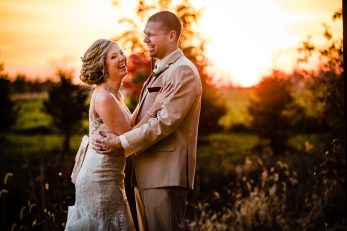 Wedding at Brookshire - sunset photo