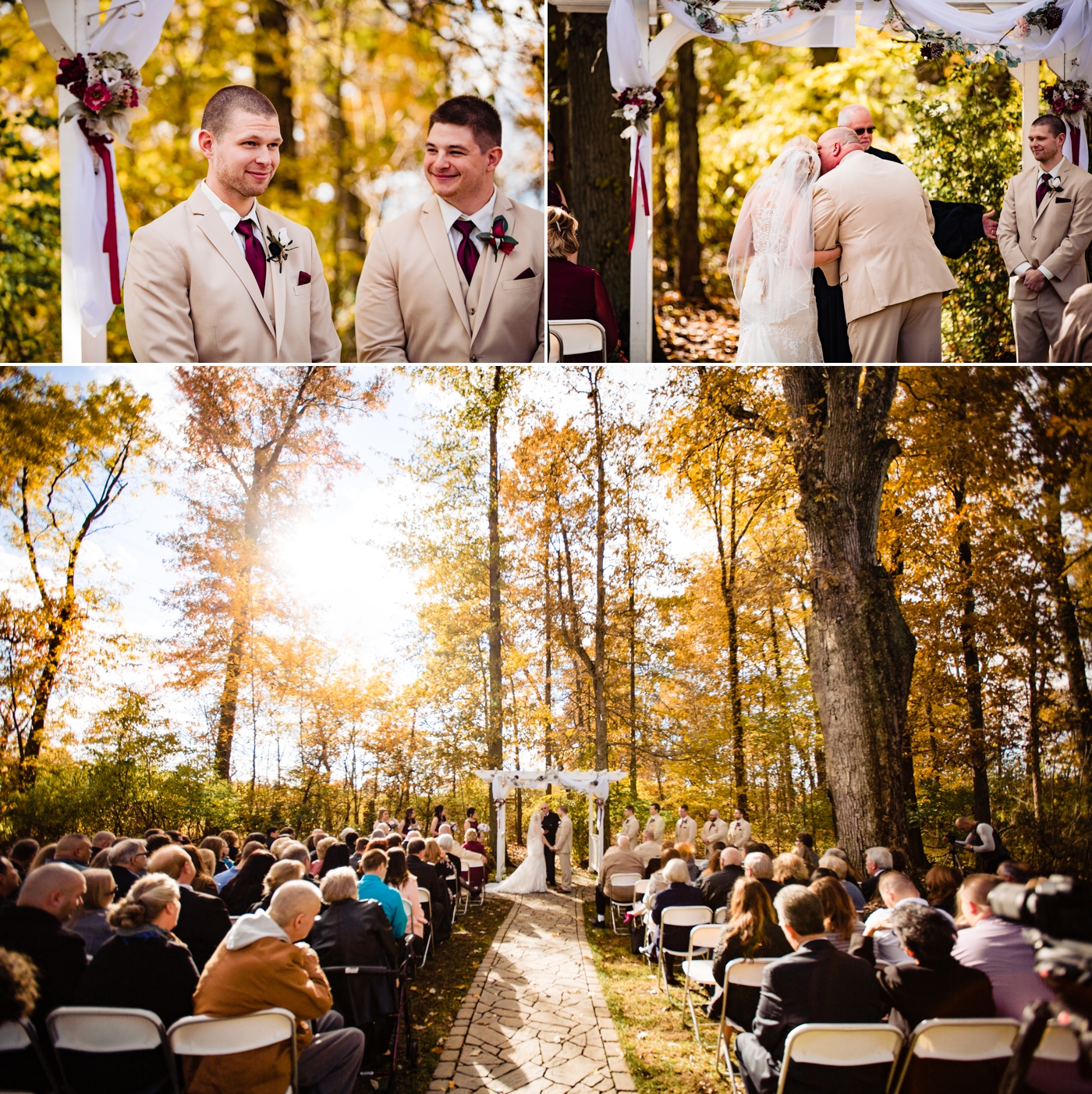Wedding at Brookshire - ceremony photo