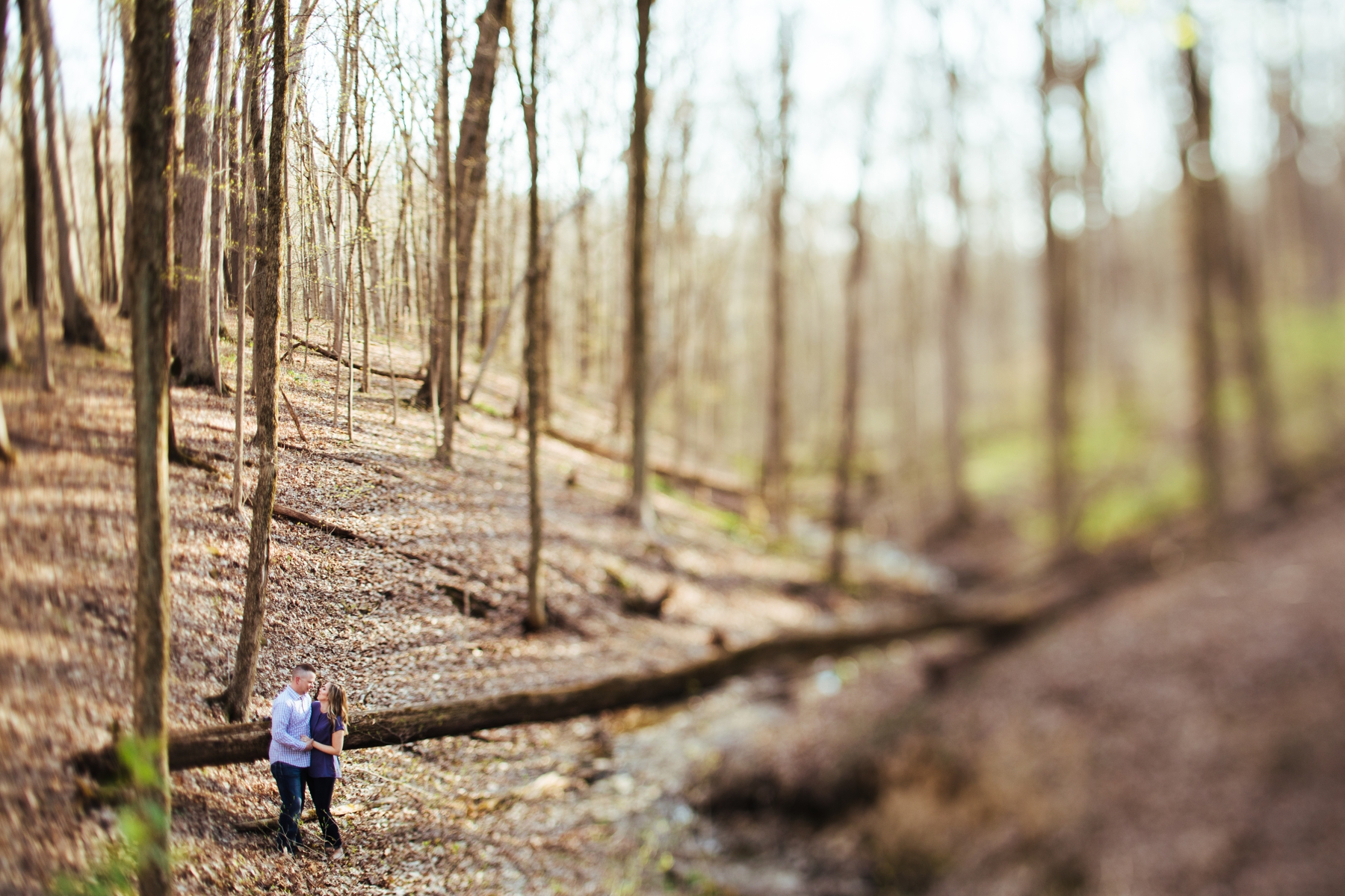 Blendon Woods Engagement Photos