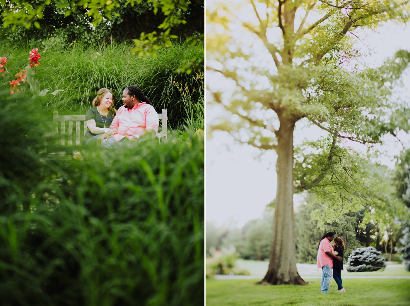 Engagement photos at Inniswoods