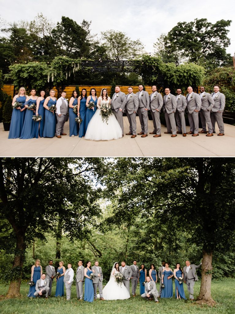 La Navona Wedding - bridal party