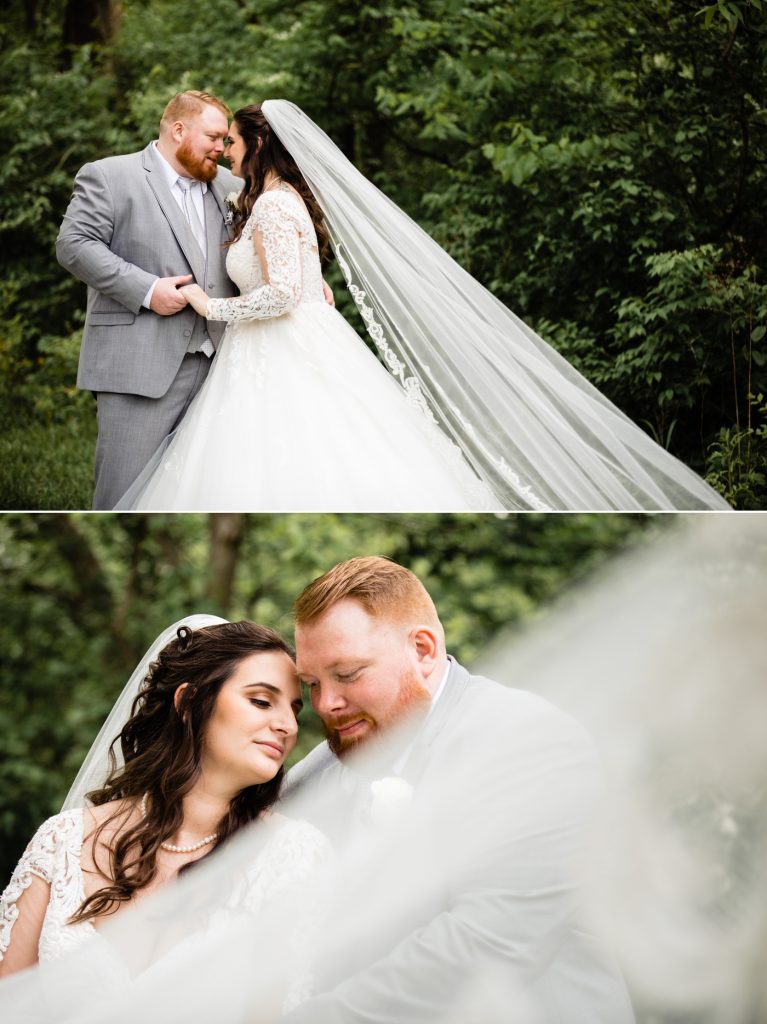 La Navona Wedding - bride and groom in love