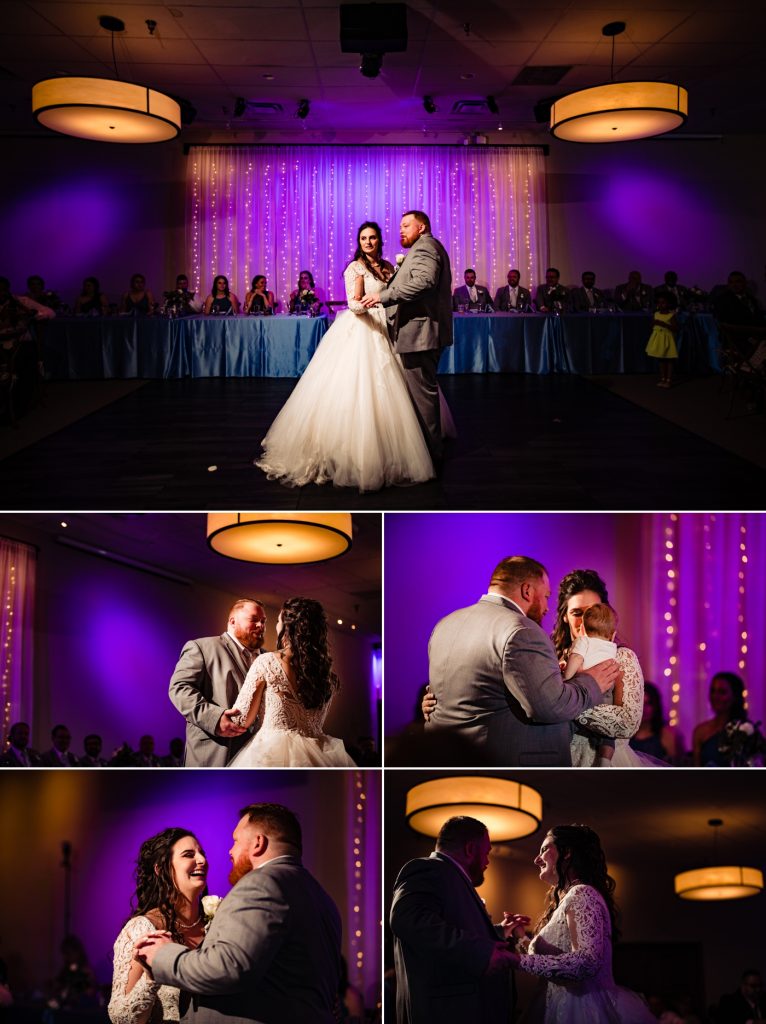 La Navona Wedding - bride and groom's first dance