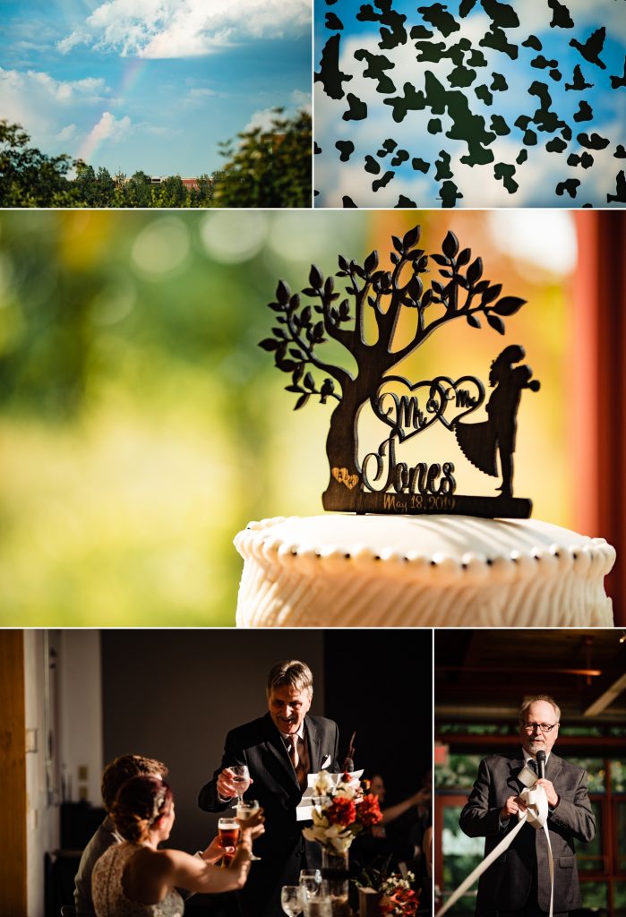 Scioto Audubon Wedding - wedding cake